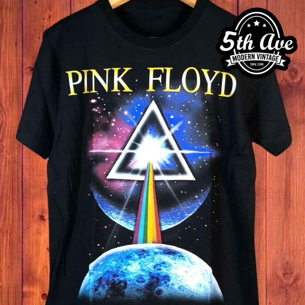 Pink Floyd Dark Side Invasion - New Vintage Band T shirt