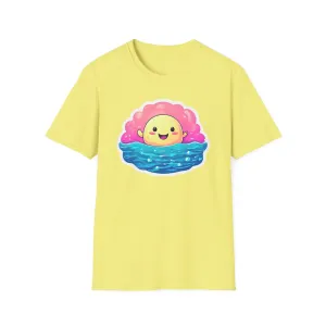 Unisex Happy as a clam man T-Shirt